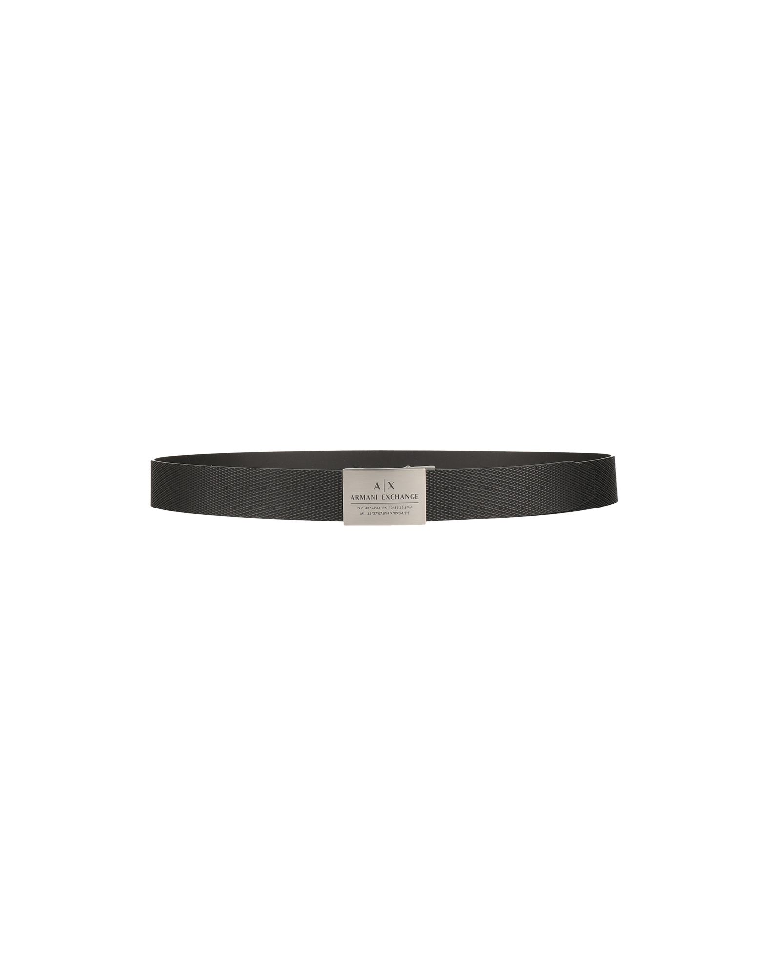 Armani Exchange Belts In Black