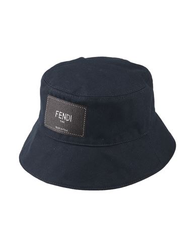 Fendi Man Hat Midnight Blue Size 7 ¼ Cotton