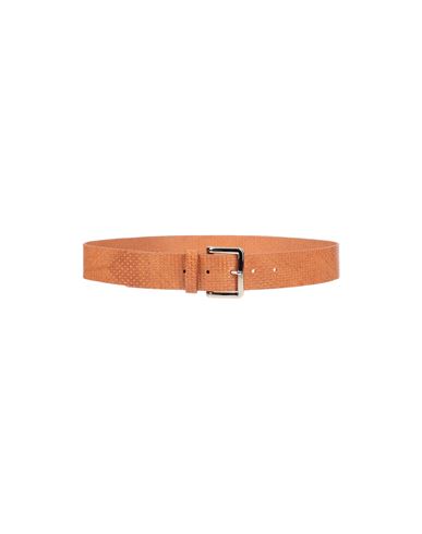 Orciani Woman Belt Tan Size 36 Soft Leather In Brown