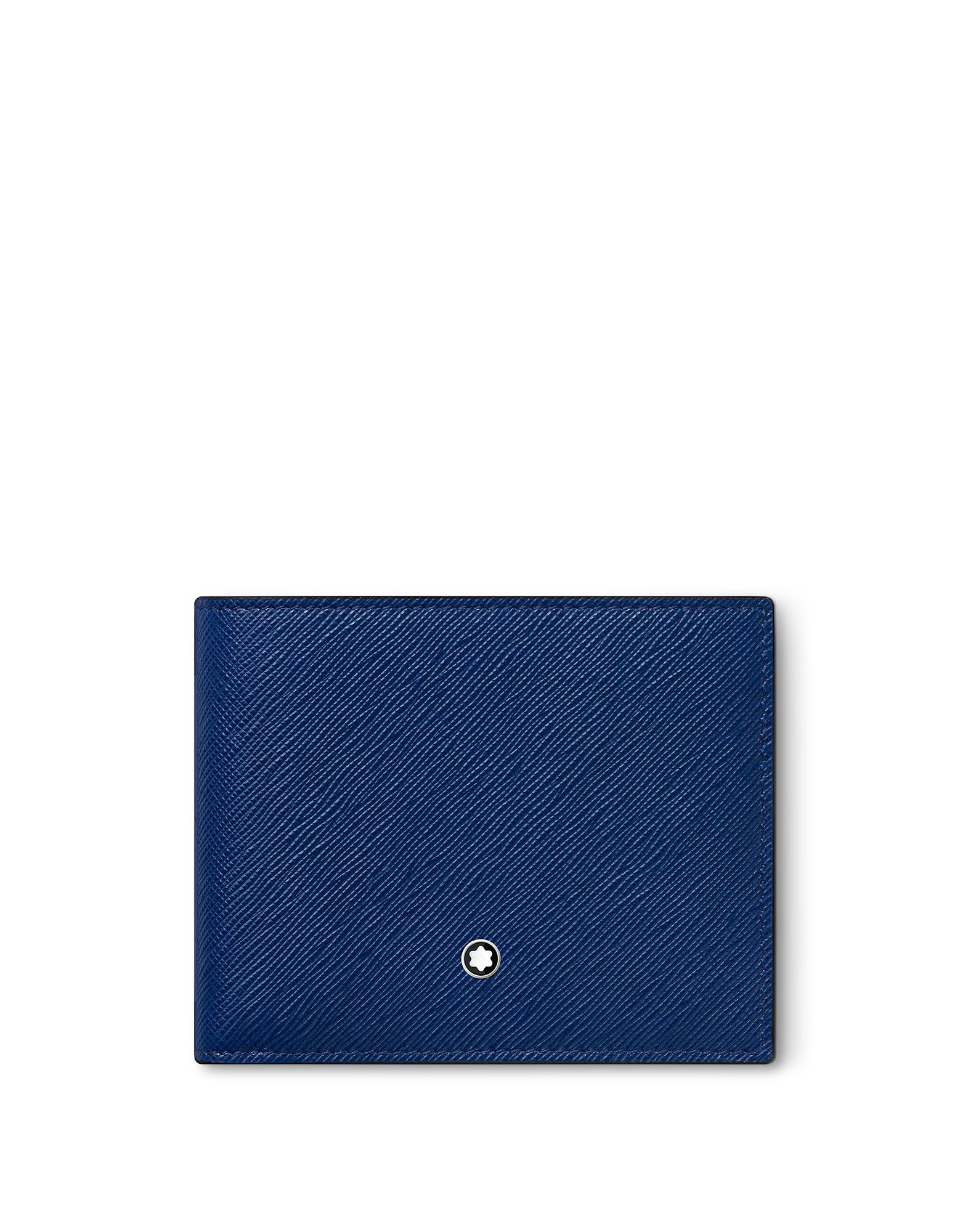 Montblanc Sartorial Wallet 6cc In Blue