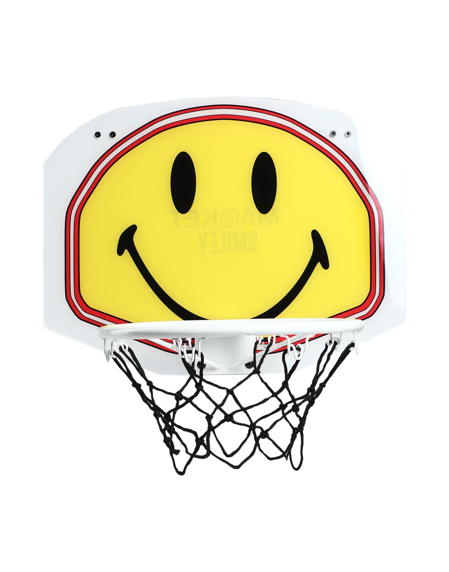Market Smiley Basketball Hoop In Yellow