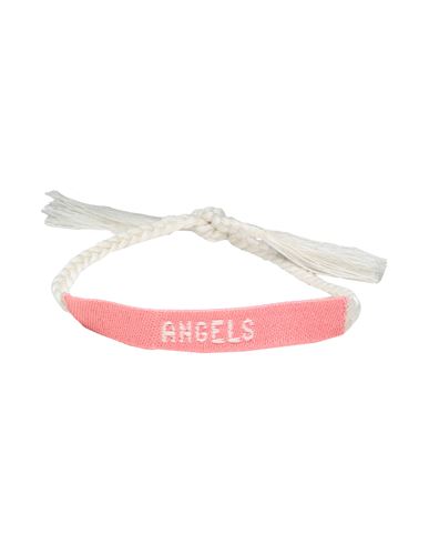 Shop Palm Angels Woman Bracelet Pink Size - Polyester