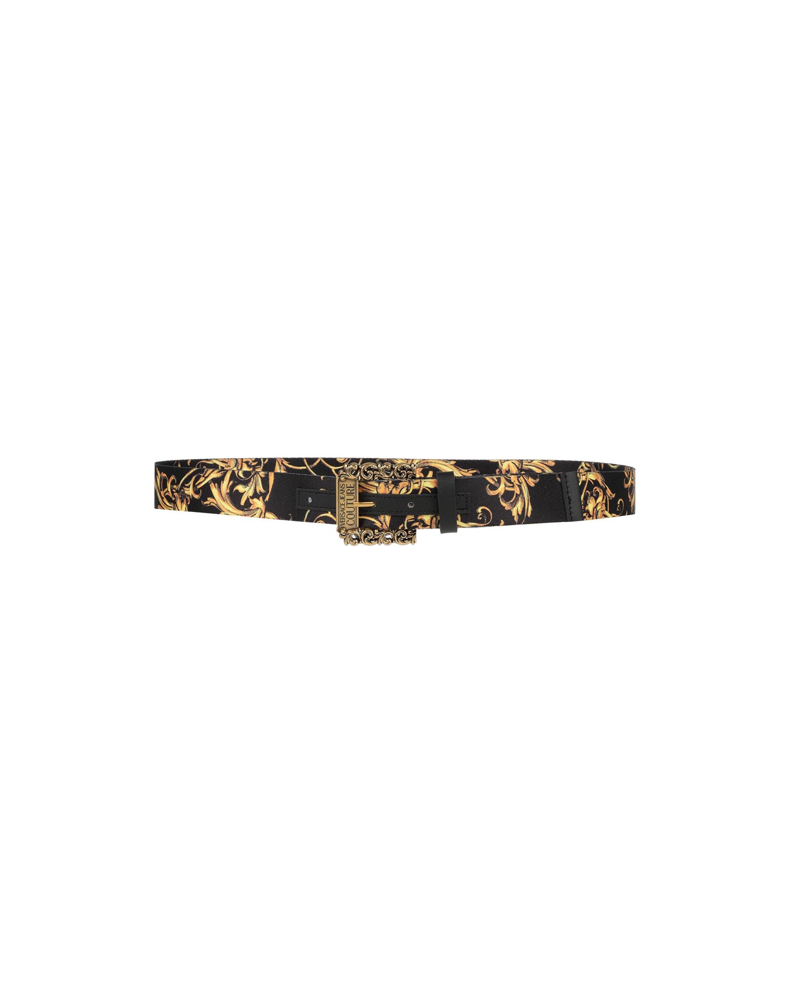 Versace Jeans Couture Belts In Black