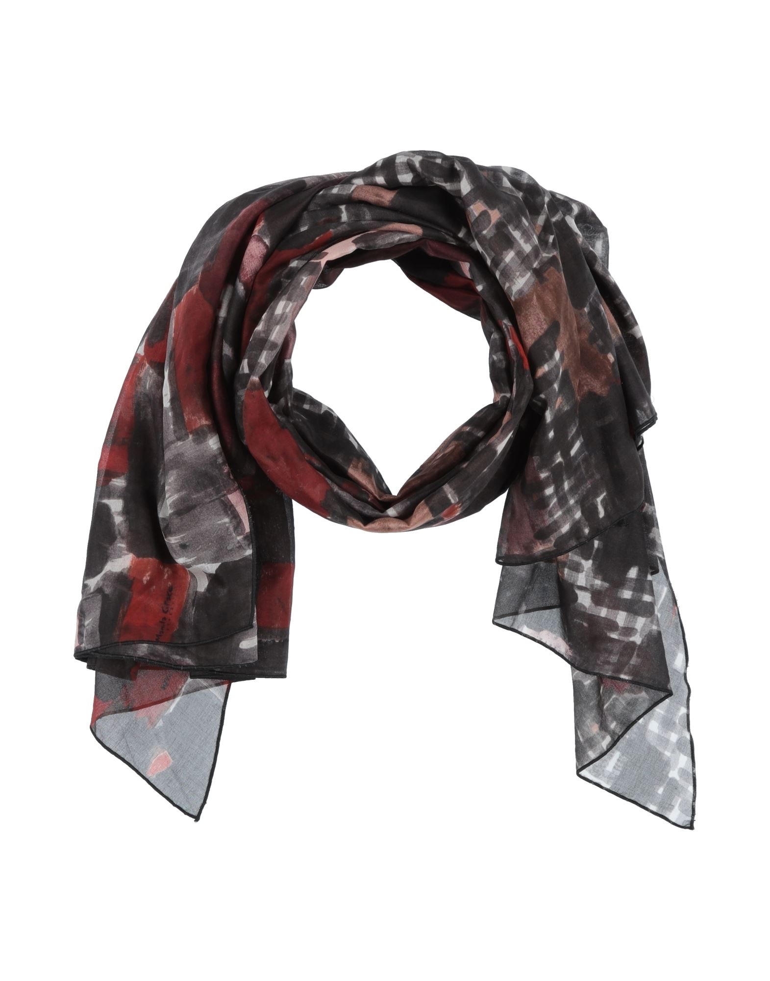 Manila Grace Scarves In Black
