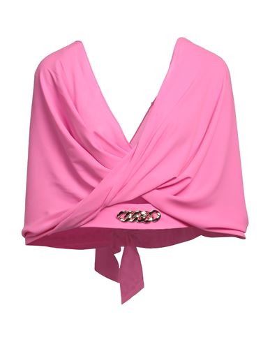 Hanita Woman Scarf Pink Size S Polyester
