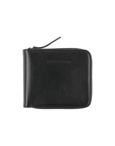 Ann Demeulemeester Man Wallet Black Size - Soft Leather
