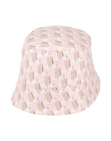Lanvin Reversible Pink Logo Bucket Hat In Pink