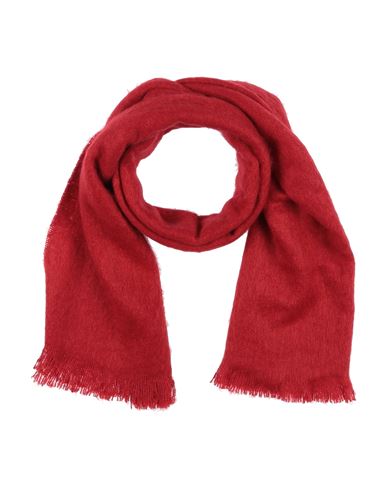 Altea Man Scarf Red Size - Acrylic, Mohair Wool, Polyester