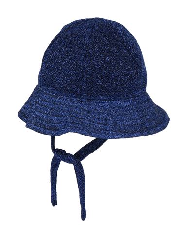 Oseree Babies' Oséree Newborn Girl Hat Bright Blue Size 0 Polyamide, Metallic Fiber
