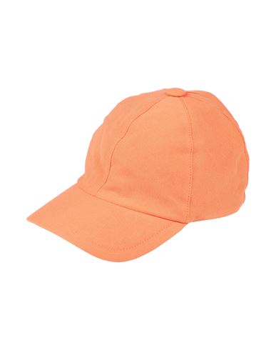 Fedeli Man Hat Orange Size Xl Cotton