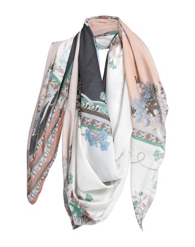 Manila Grace Woman Scarf White Size - Cotton