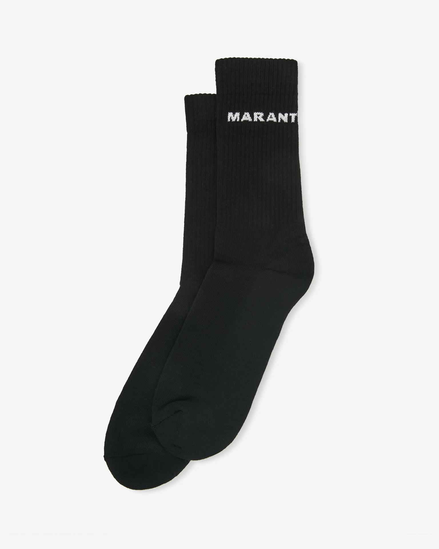 Isabel Marant, Dawi Logo Socks Men - Men - Black