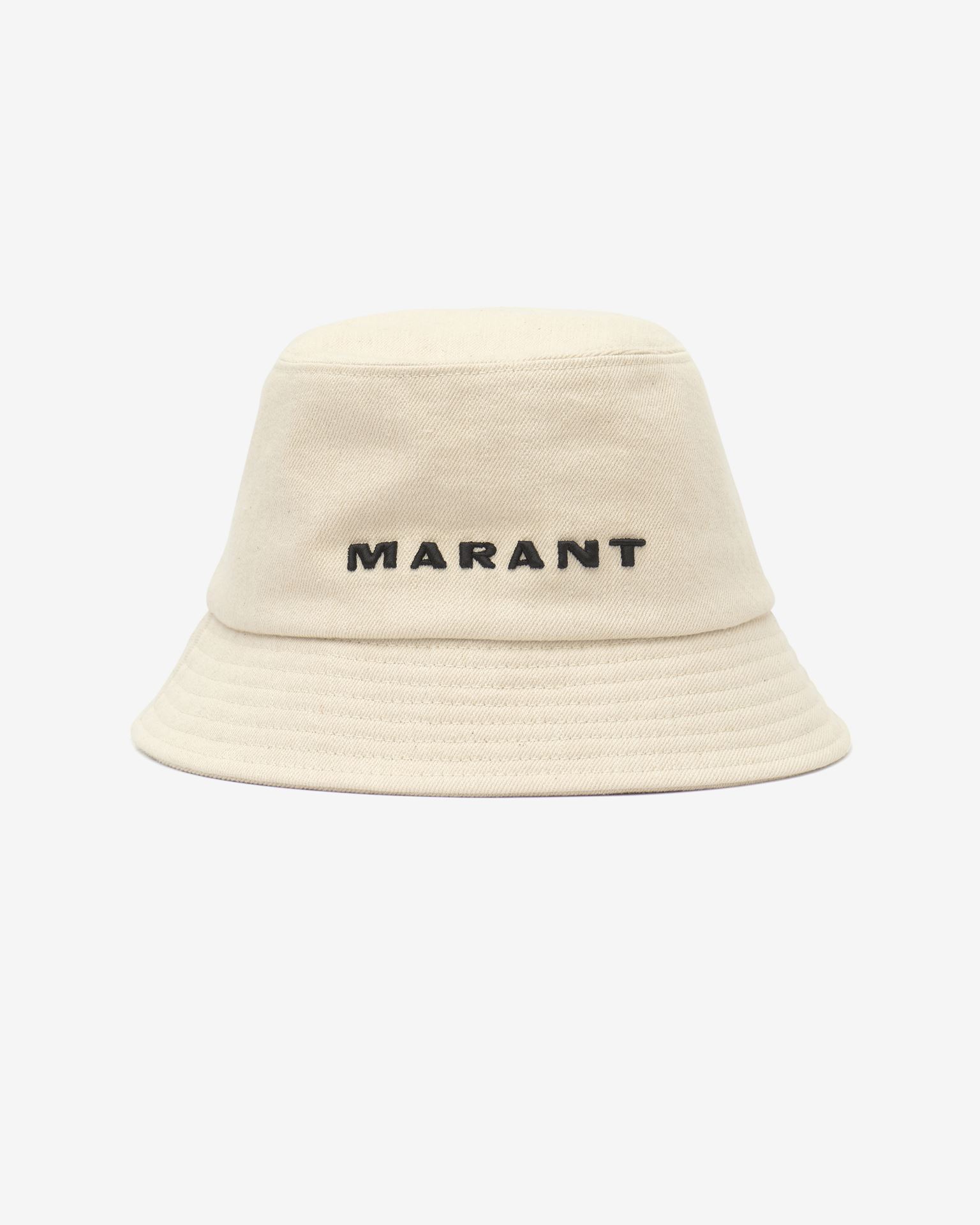 Shop Isabel Marant Haley Logo Hat In White