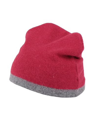 Cashmere Company Woman Hat Red Size Onesize Wool, Cashmere