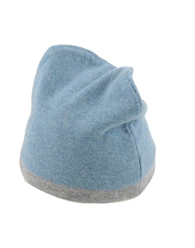 Cashmere Company Woman Hat Sky Blue Size Onesize Wool, Cashmere