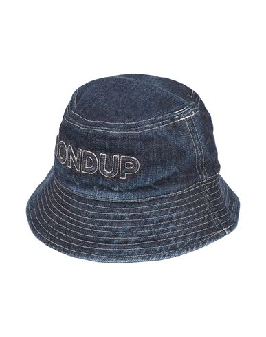 Dondup Hat Blue Size Onesize Cotton, Elastane