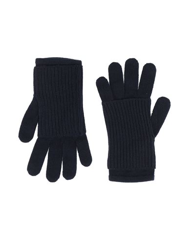 Be You By Geraldine Alasio Woman Gloves Midnight Blue Size Onesize Cashmere In Black