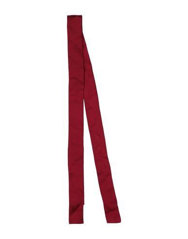 Off-white Man Ties & Bow Ties Garnet Size - Silk In Red
