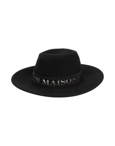 MAISON MICHEL MAISON MICHEL WOMAN HAT BLACK SIZE S WOOL