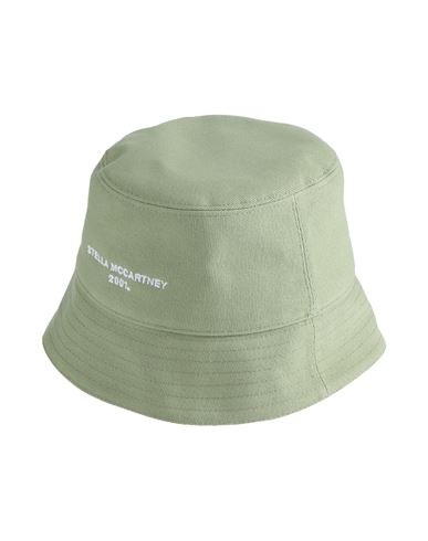 Stella Mccartney Woman Hat Sage Green Size 7 ⅜ Cotton, Acrylic