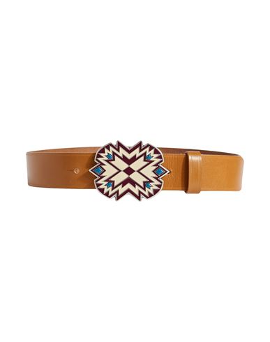 Isabel Marant Woman Belt Camel Size 32 Cowhide In Beige