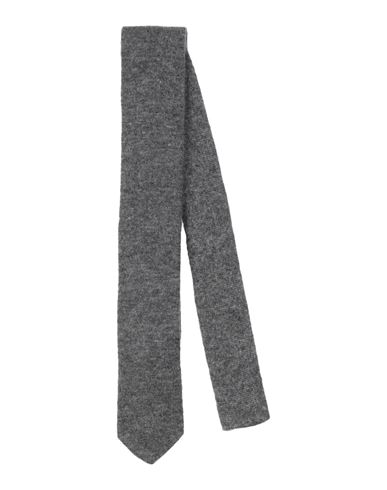 Brioni Man Ties & Bow Ties Lead Size - Cashmere, Silk In Grey