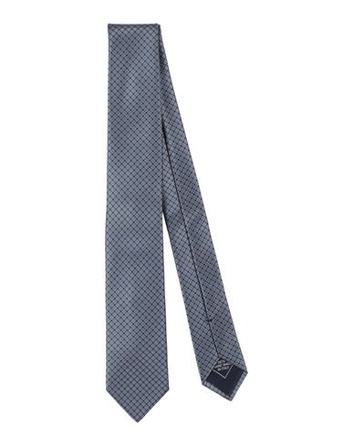 Brioni Man Ties & Bow Ties Slate Blue Size - Silk