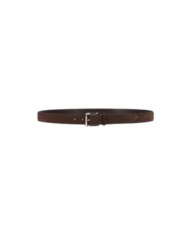 ORCIANI ORCIANI MAN BELT DARK BROWN SIZE 39.5 SOFT LEATHER