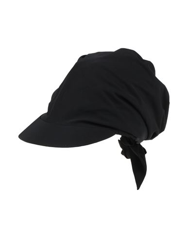 Giorgio Armani Woman Hat Black Size Onesize Polyamide, Elastane