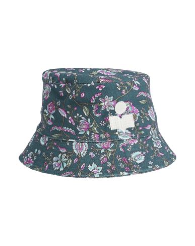 Isabel Marant Woman Hat Dark Green Size 7 Cotton In Green