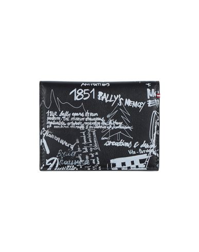 Bally Man Wallet Black Size - Calfskin
