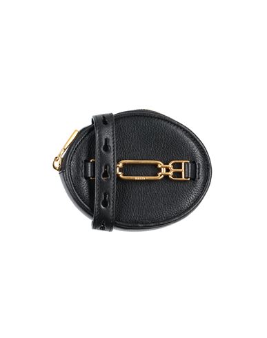 Bally Woman Coin Purse Black Size - Bovine Leather In Black