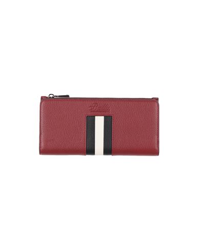 Bally Woman Wallet Brick Red Size - Soft Leather