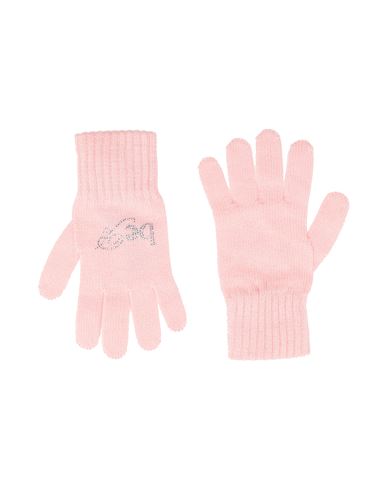 Be Blumarine Woman Gloves Pink Size Onesize Virgin Wool