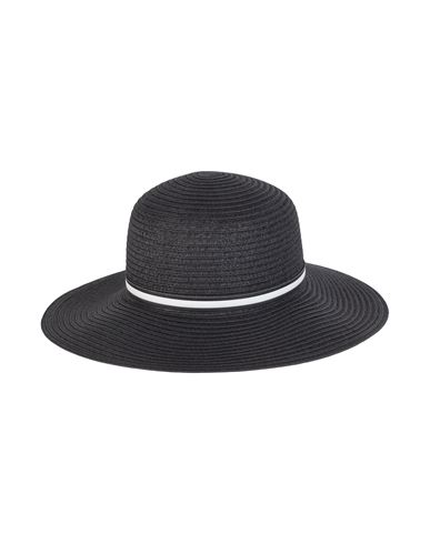 Borsalino Woman Hat Black Size M Paper Yarn