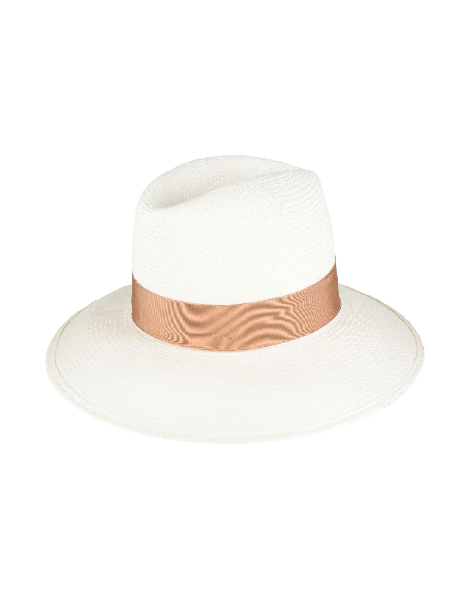 Borsalino アイボリー フェドラハット アイボリー ストローハット フェドラ ボルサリーノ