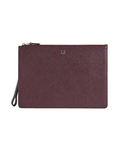 Dunhill Man Wallet Burgundy Size - Soft Leather In Red