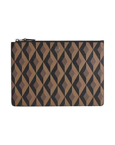 Dunhill Man Handbag Brown Size - Leather