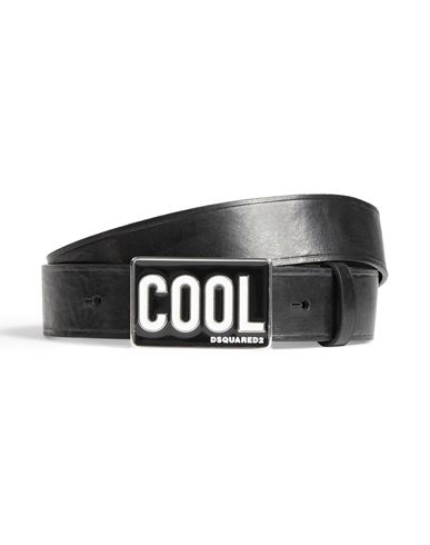 Dsquared2 Man Belt Black Size 34 Soft Leather | ModeSens