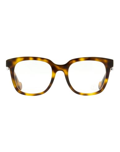 Moncler Square Ml5098 Eyeglasses Woman Eyeglass Frame Brown Size 51 Acetate