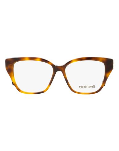 Roberto Cavalli Square Rc5083 Orciano Eyeglasses Woman Eyeglass Frame Brown Size 53