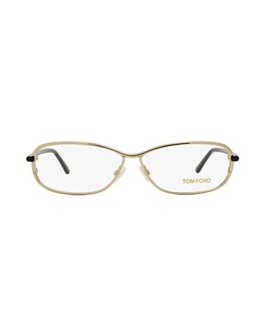 Tom Ford Oval Tf5161 Eyeglasses Woman Eyeglass Frame Black Size 58 Metal, Acetate