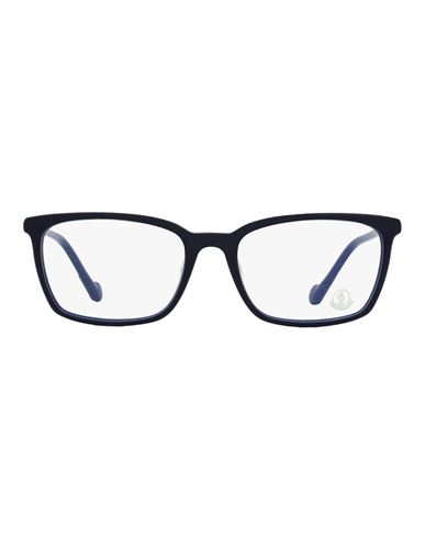Moncler Rectangular Ml5094d Eyeglasses Man Eyeglass Frame Blue Size 55 Acetate