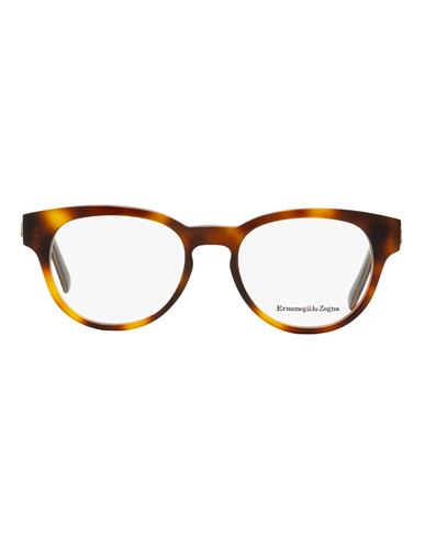 Zegna Xxx Ez5174 Eyeglasses Man Eyeglass Frame Brown Size 52 Acetate
