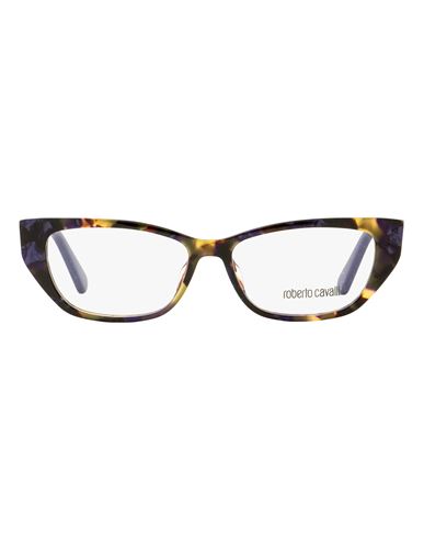 Roberto Cavalli Cateye Rc5108 Eyeglasses Woman Eyeglass Frame Brown Size 52 Acetate