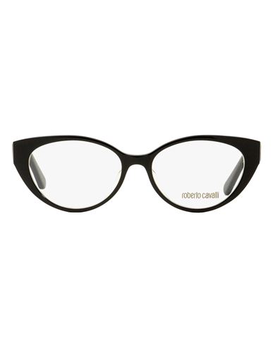 Roberto Cavalli Cateye Rc5106 Eyeglasses Woman Eyeglass Frame Black Size 52 Acetate