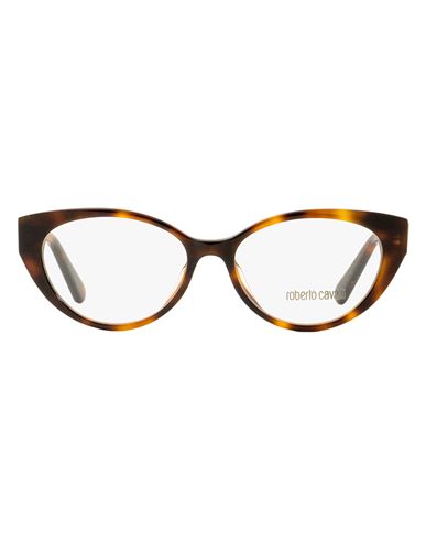 Roberto Cavalli Cateye Rc5106 Eyeglasses Woman Eyeglass Frame Brown Size 52 Acetate