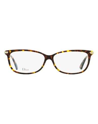 Dior Rectangular Essence 8 Eyeglasses Woman Eyeglass Frame Brown Size 55 Acetate, Metal