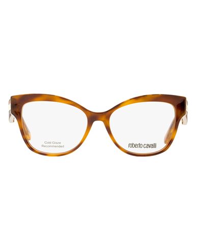 Roberto Cavalli Butterfly Rc5080 Nievole Eyeglasses Woman Eyeglass Frame Brown Size