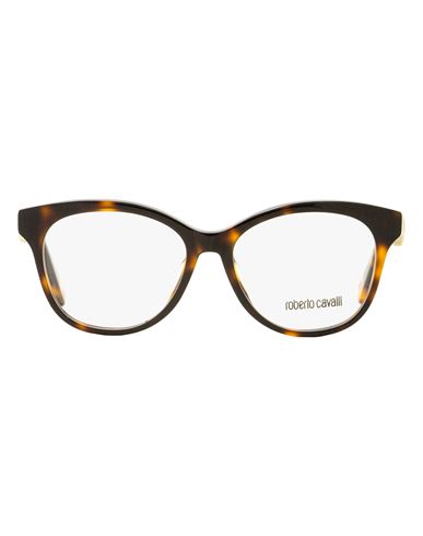 Roberto Cavalli Oval Rc5090 Eyeglasses Woman Eyeglass Frame Brown Size 52 Acetate, M